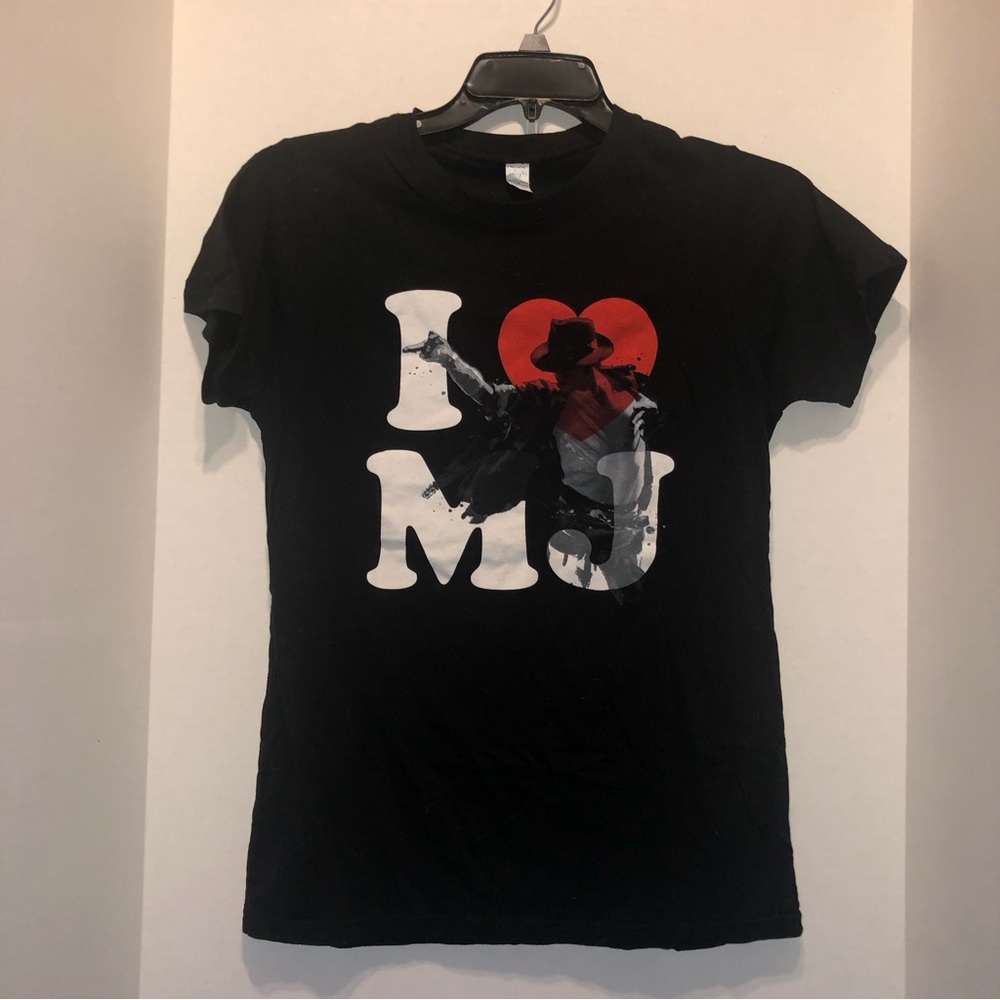 I ❤️ Michael Jackson T-Shirt *EUC*